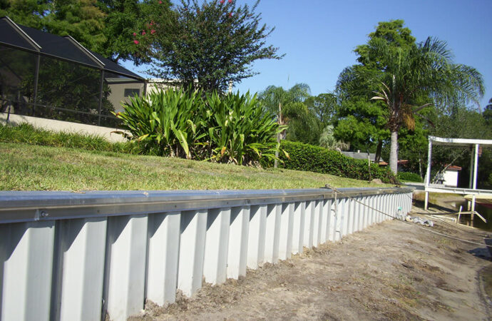 Sheet Pile Retaining Wall-Retaining Wall Pros of Palm Beach